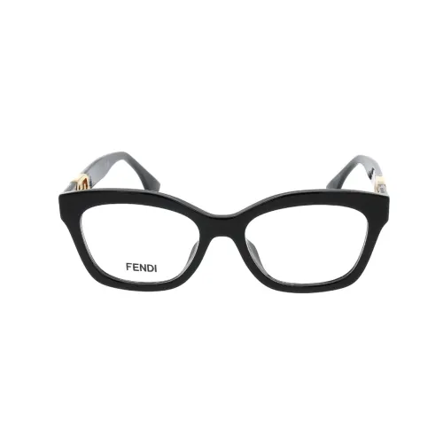 FENDI Оправы для очков, черного цвета, унисекс