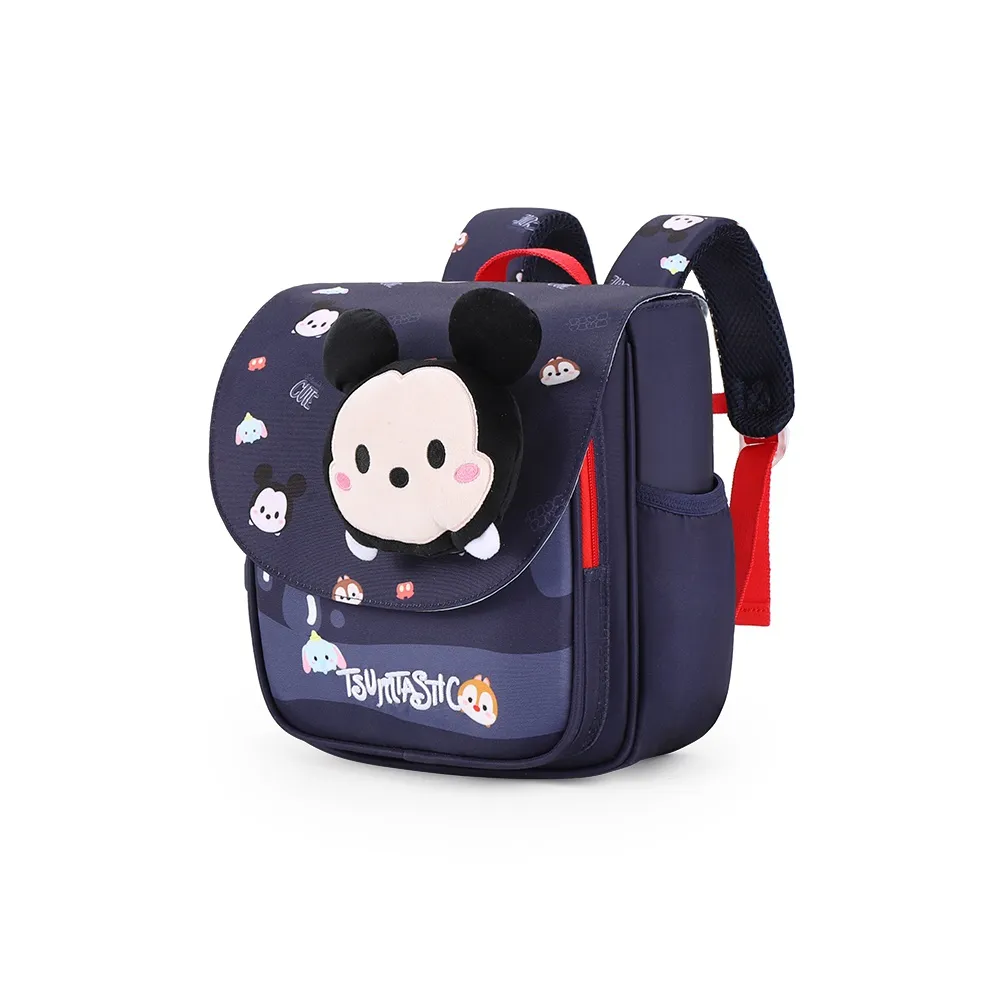 Disney Song Series Полиэстер Рюкзак ДЛЯ ДЕТЕЙ Студенческий Рюкзак Маленький Детский Темно-синий Розовый Розово-красный