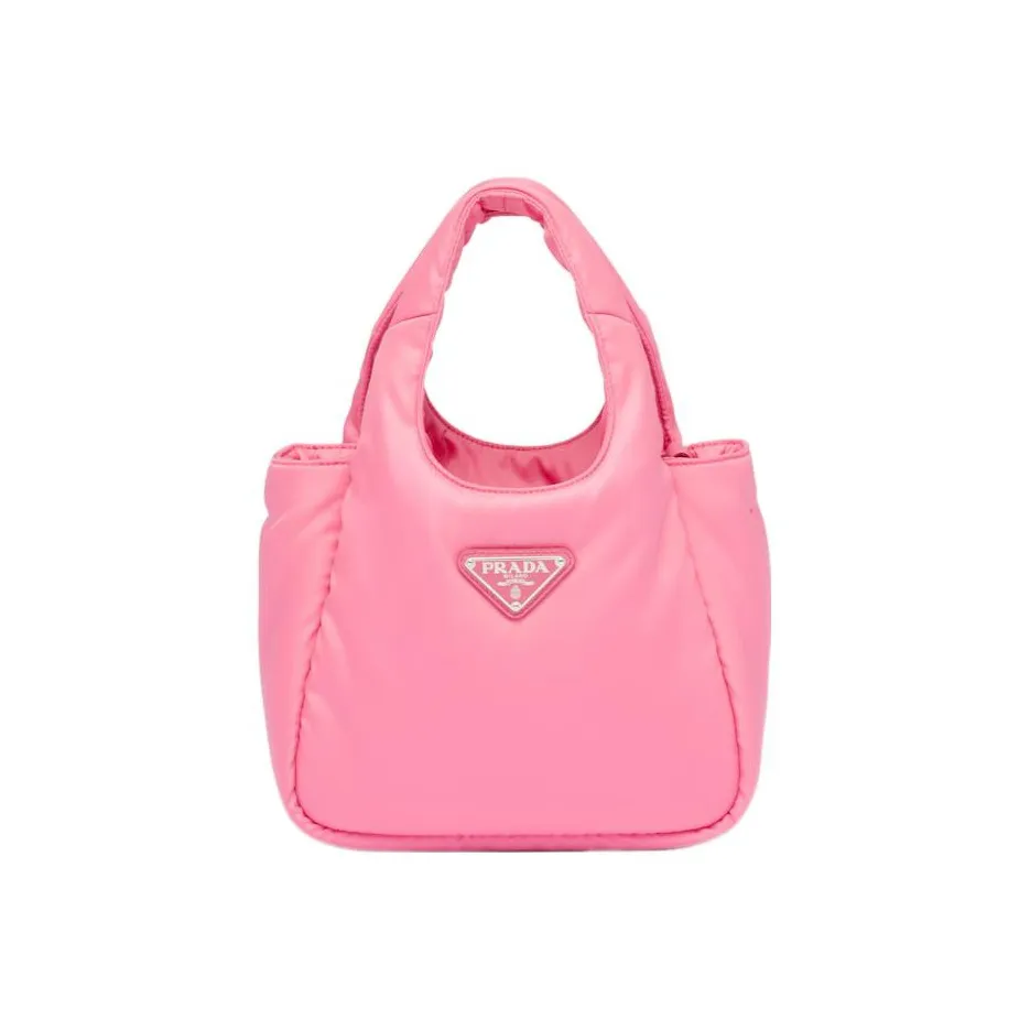PRADA Re Nylon Fabric Tote Bag, Shopping Bag, Handbag Mini Women's Pink