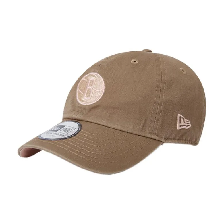 New Era Cotton Baseball Caps Unisex Brown