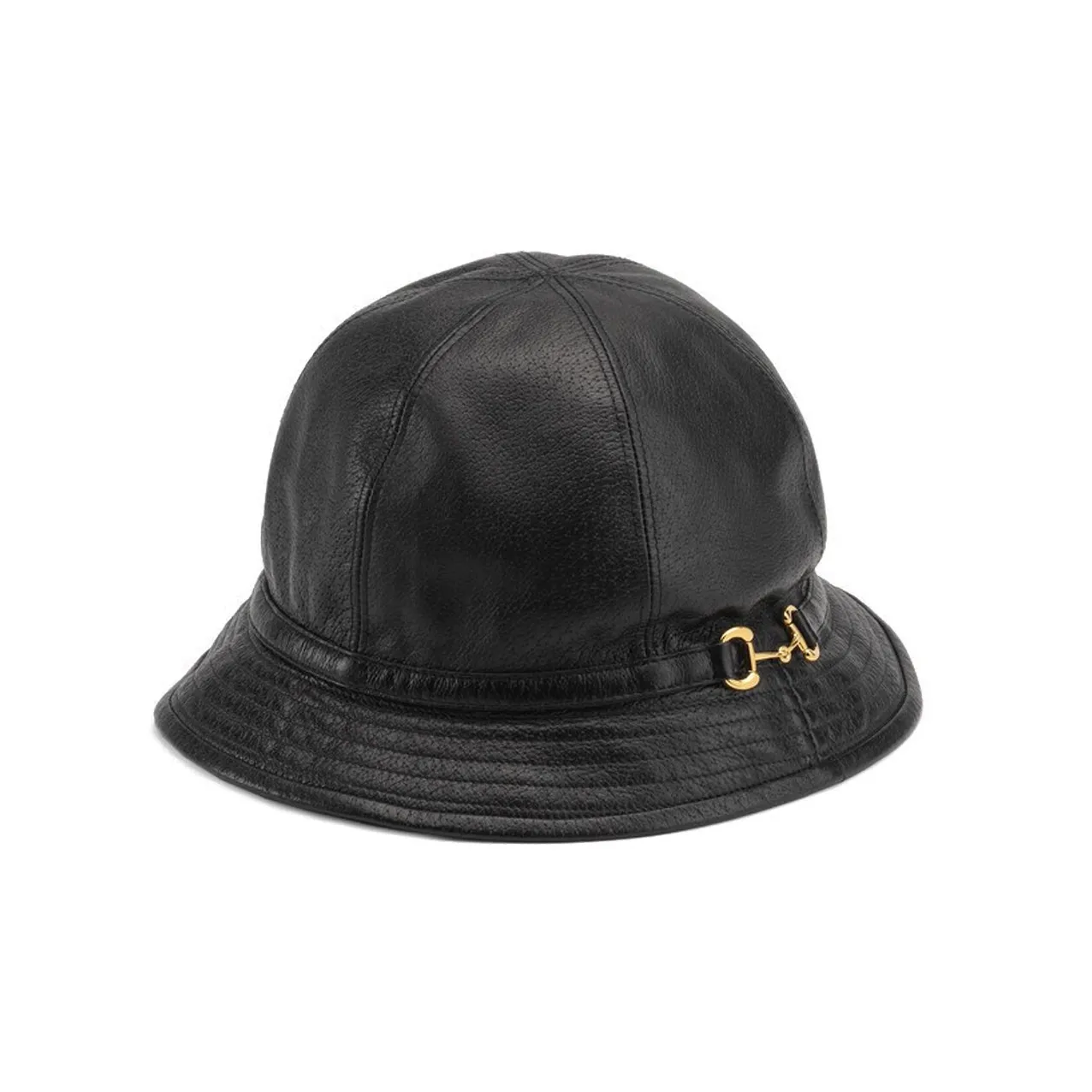 GUCCI Horsebit Collection Hats Unisex Black