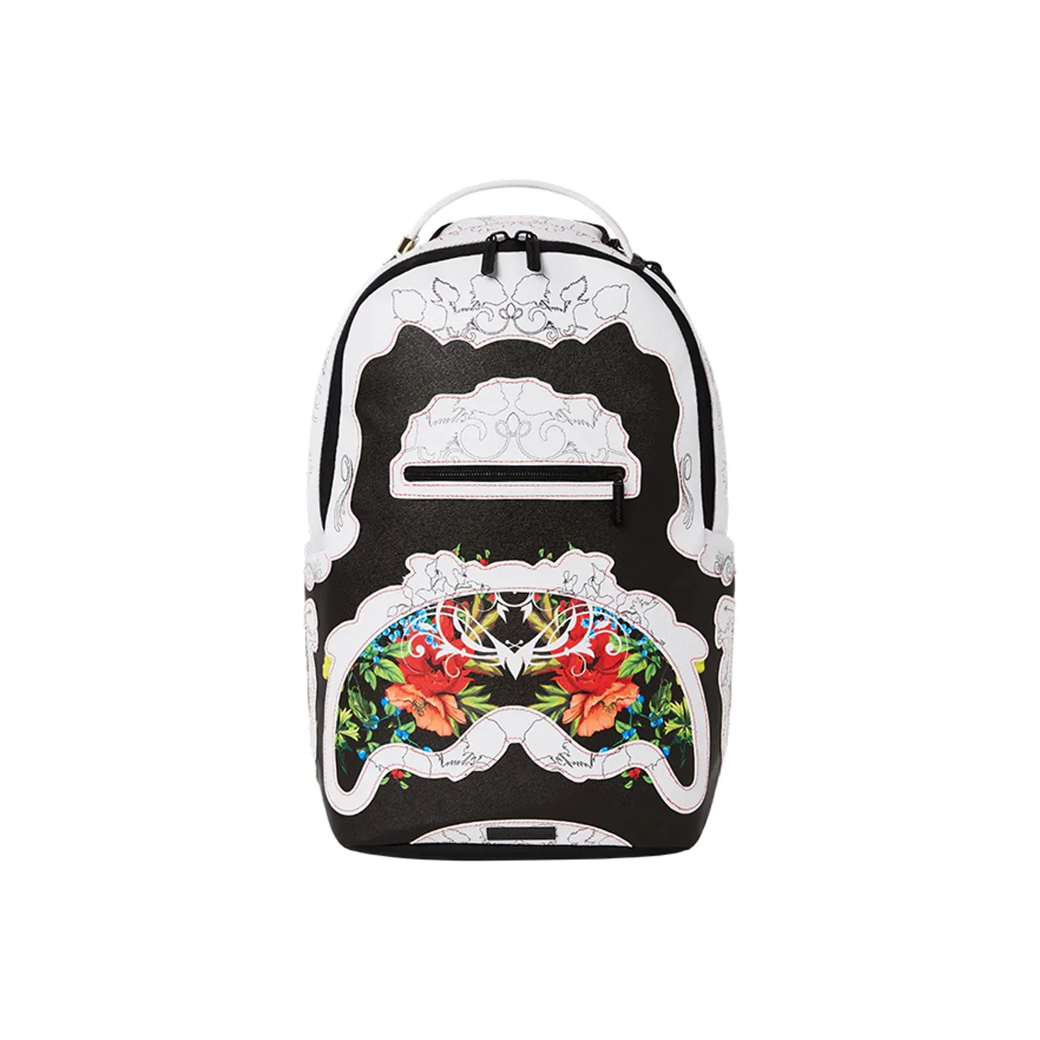 SPRAYGROUND PVC Travel Bags Backpack Large Size Unisex Raw White