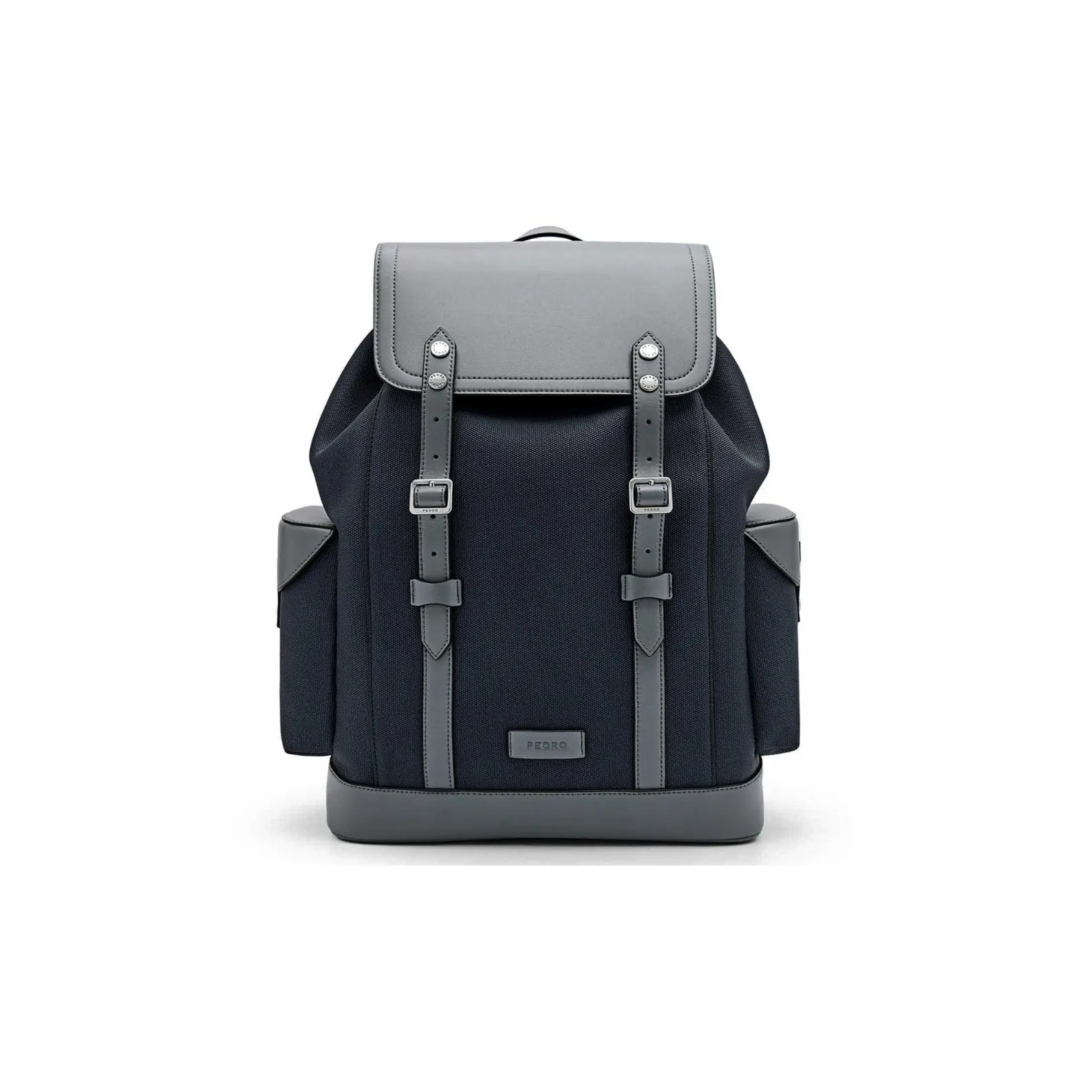 PEDRO Fabric Backpack Tubas Men's Dark Blue