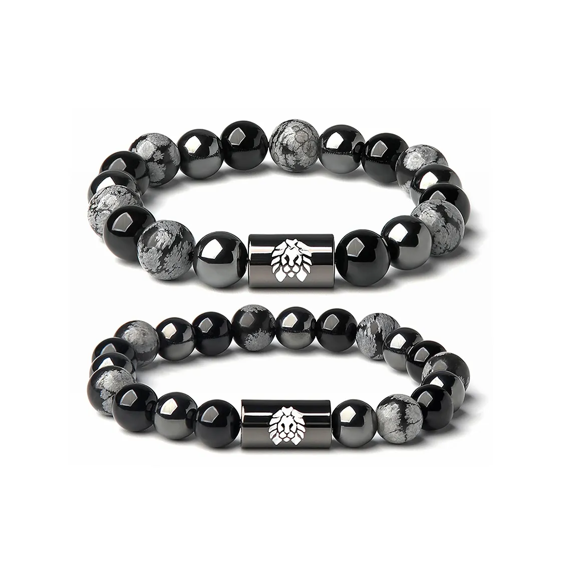 Rastaclat Черный агат Little Lion National Стиль Браслет Цепочка Унисекс