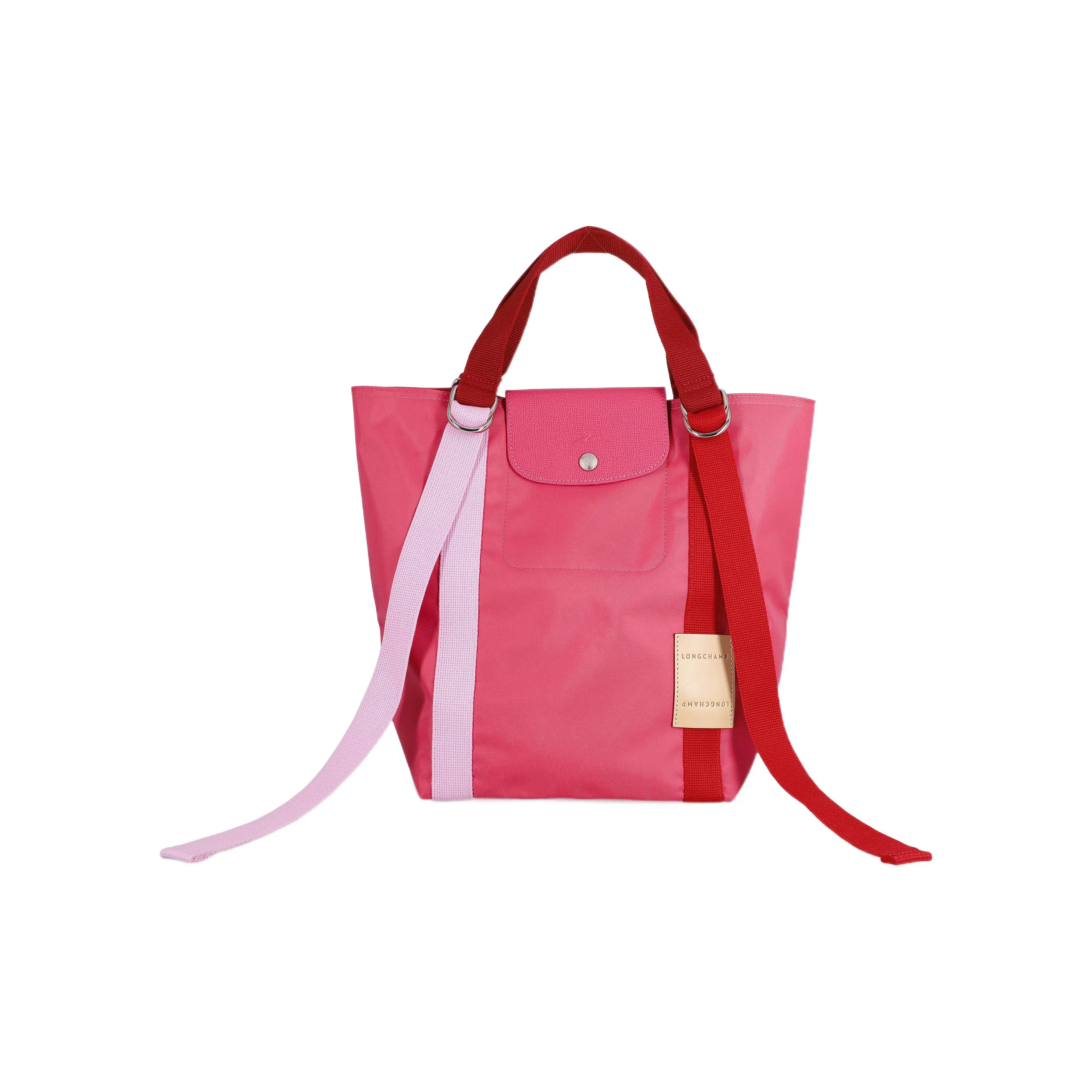 LONGCHAMP Le Pliage RE Play Tote Bag Shopping Bag Shoulder Bag Handbag Small Women's Fuchsia