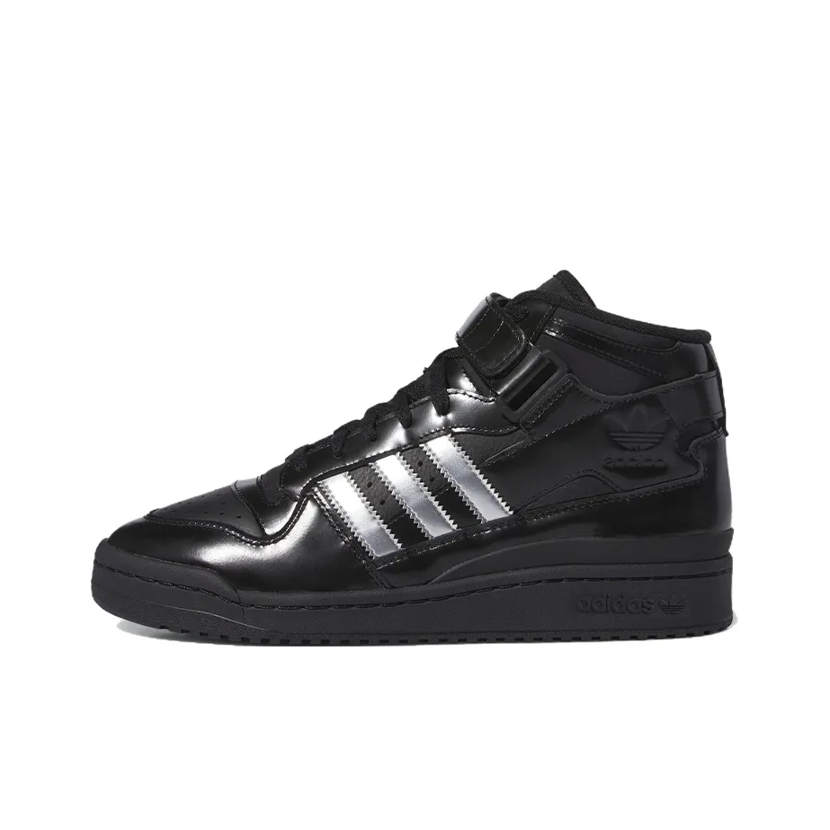 HEITOR x adidas originals FORUM 84 MID Топ Скейтборд Кроссовки Мужские Черные Серебряные