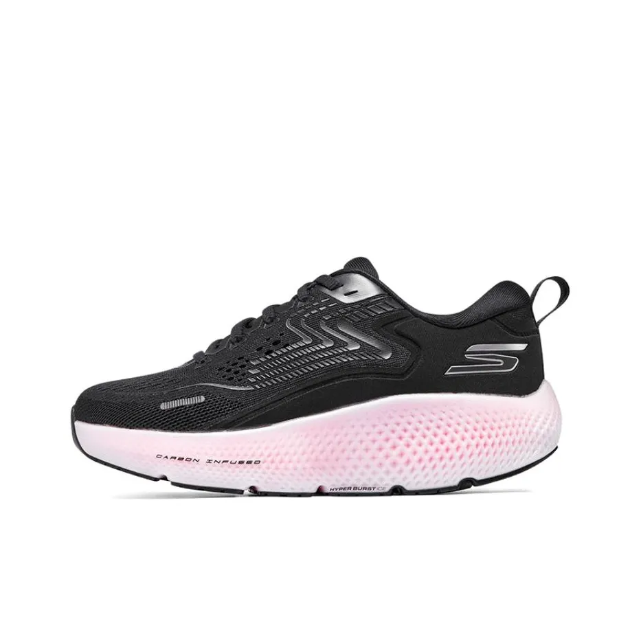 Skechers GOrun Max Road 6 'Black Pink' Women's