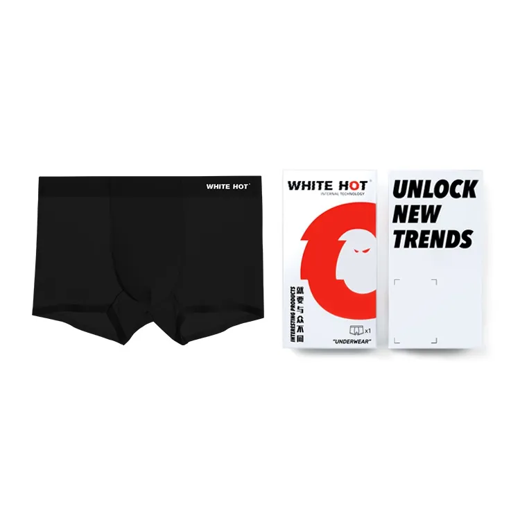 WHITE HOT Boxer Shorts Underpants Men's 1 Pack