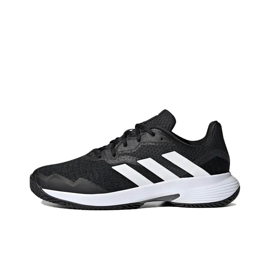 Adidas Courtjam Control Core Black Cloud White Grey Four