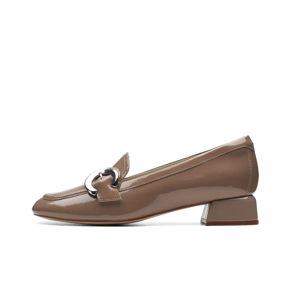 Clarks Casual Single Shoes Women's Khaki