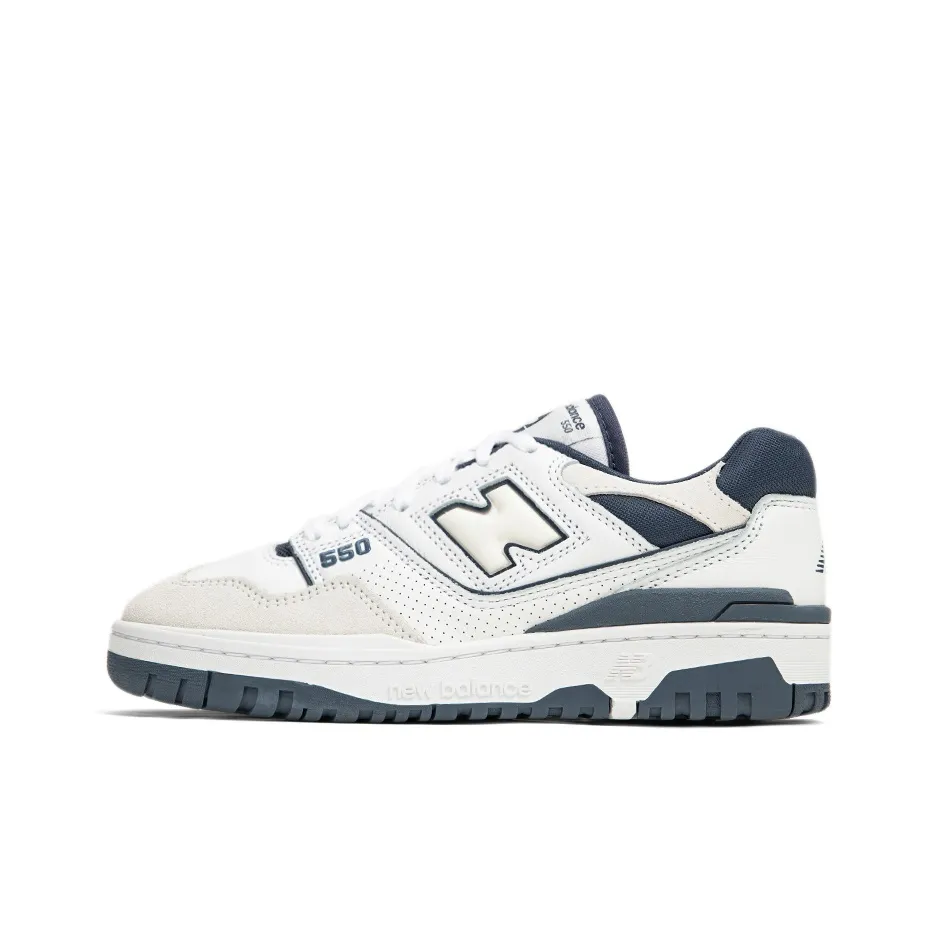 New Balance 550 White Dusty Blue