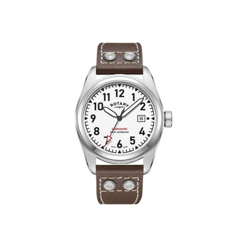 Роторный Механический Movement Мужские Часы 42mm*12mm Белый