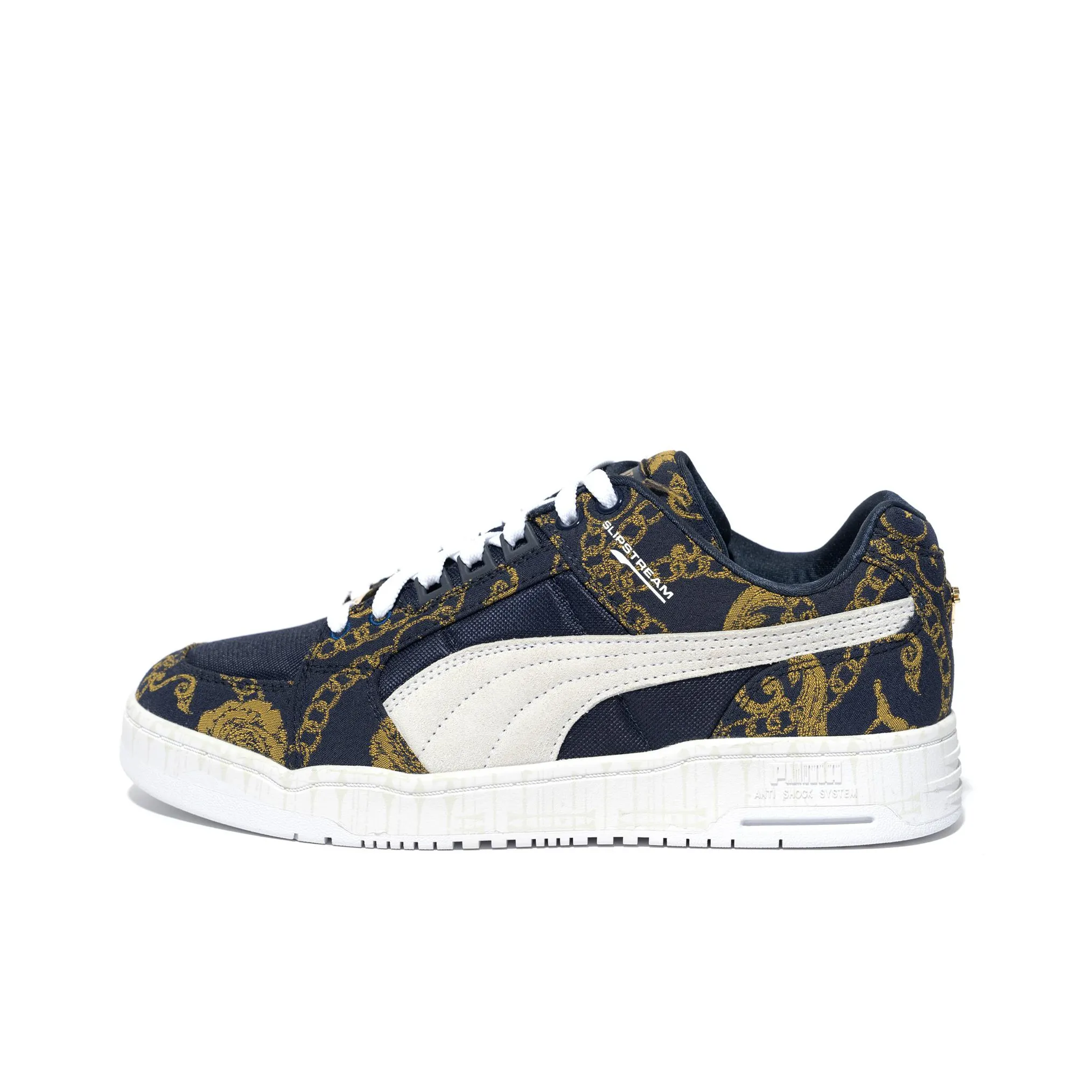 PUMA Slipstream Lo PHANTACI Low Топ Скейтборд Кроссовки Unisex Синий Золото