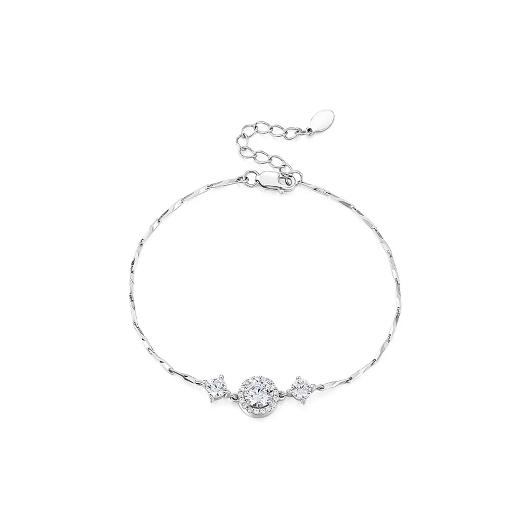 KADER 925 Sterling Silver Bracelets Women's