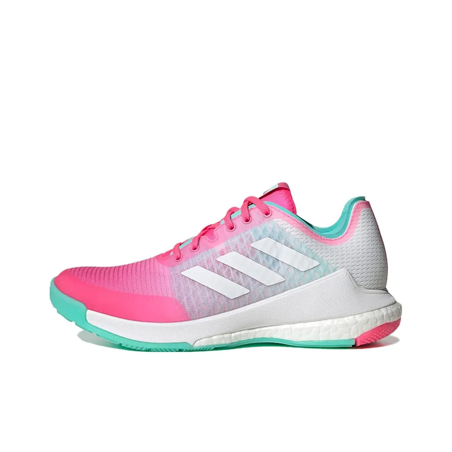 Adidas Crazyflight Lucid Pink Cloud White Flash Aqua Women's