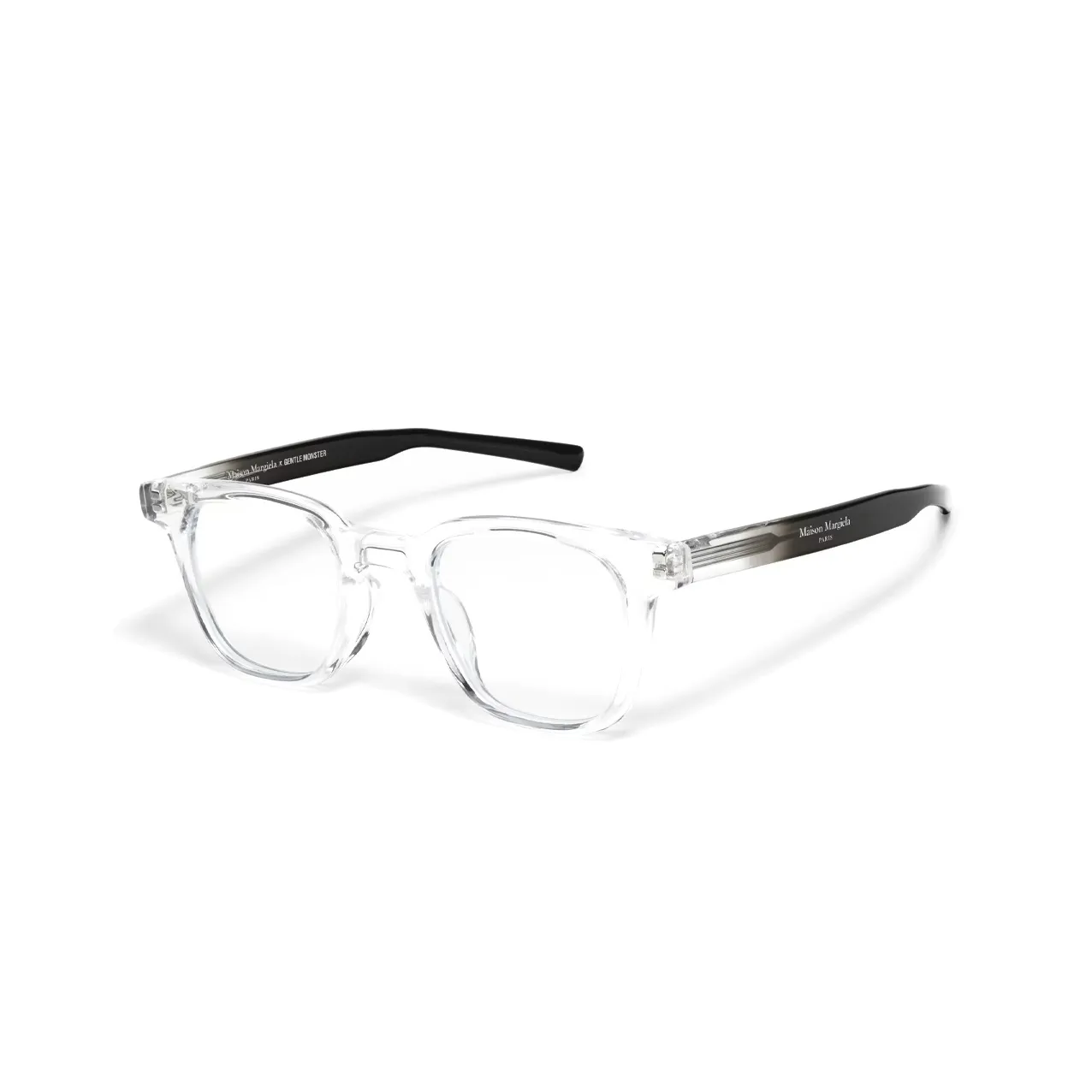 GENTLE MONSTER Plate Frame Irregular Shape Eyeglass Frames Unisex Transparent