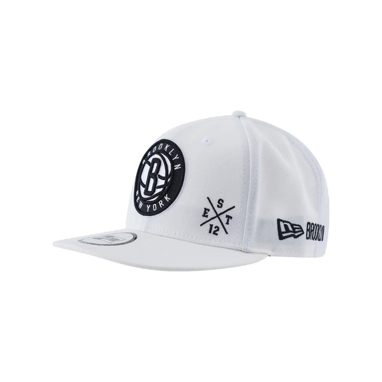 New Era Полиэстер Бейсболка Белая Унисекс