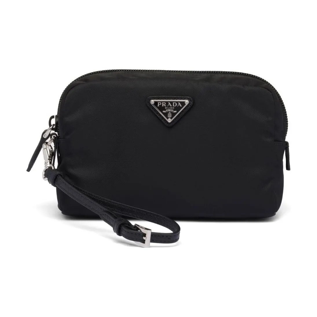 PRADA Re Nylon Recycled Nylon Clutch Women's Black