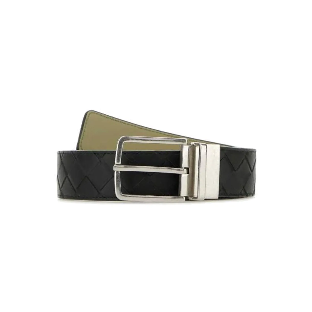 Bottega Veneta Intrecciato Buckle Belt