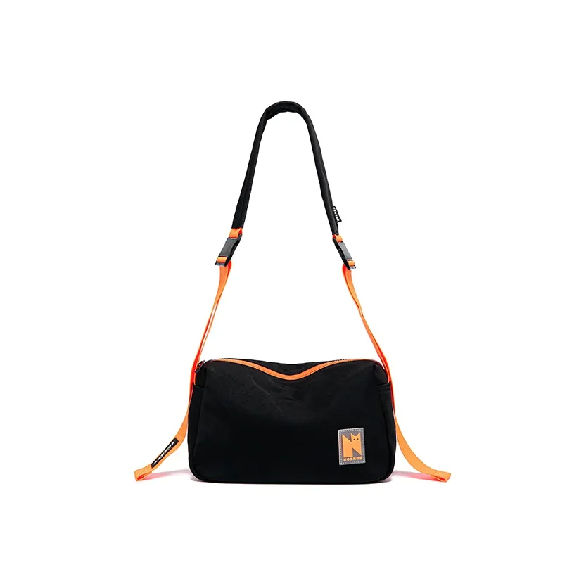 NOXXON Нейлоновая ткань Маленькая квадратная сумка через плечо Унисекс Обсидиановый черный Mordan синий синий черный