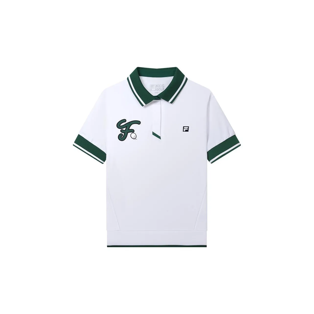FILA Polo Shirts Unisex Jade White