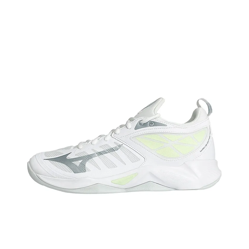 Mizuno Wave Dimension Низкий Топ Кроссовки для тренировок Унисекс Белый Зеленый