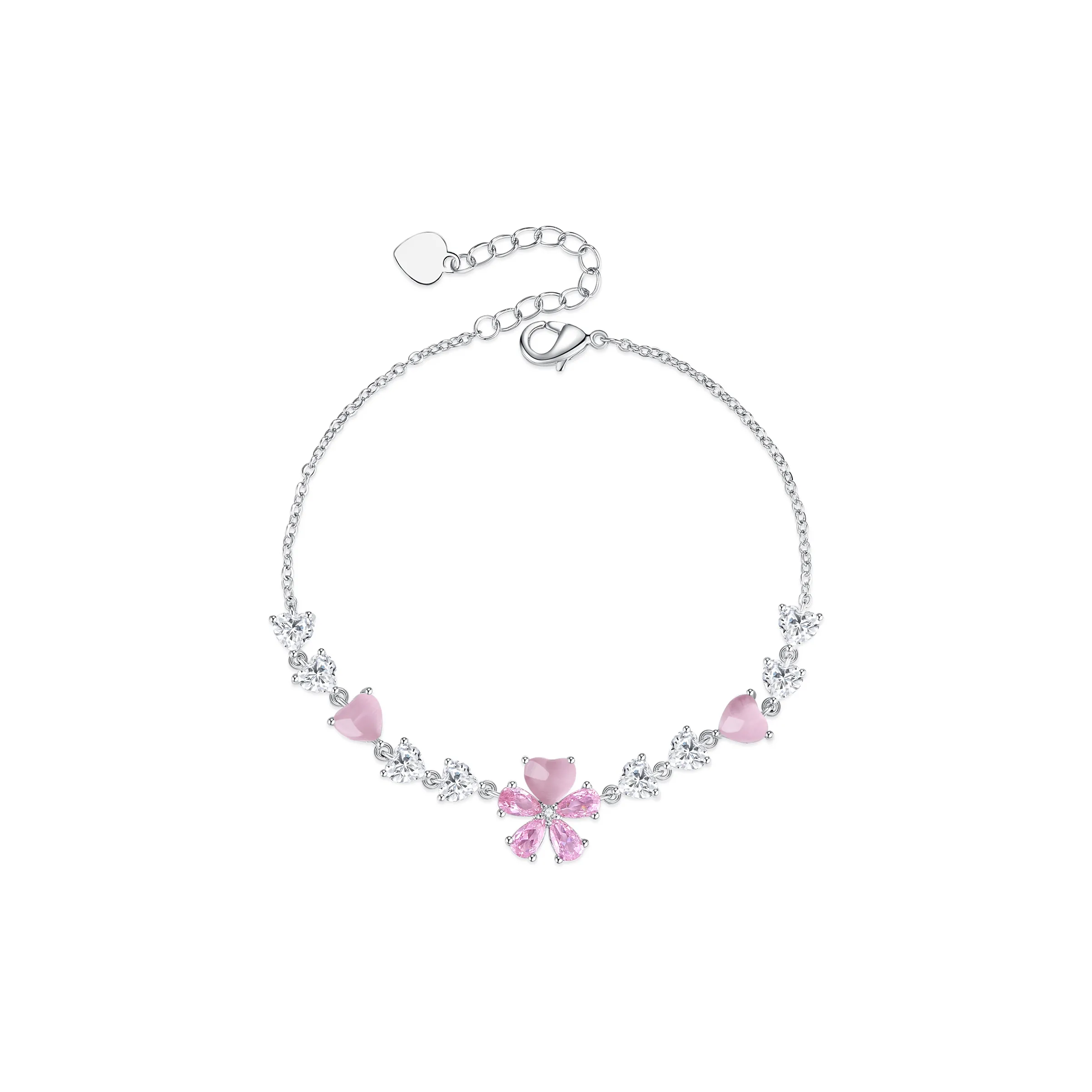 CLARKIA FLOWER Циркон Браслеты Женские