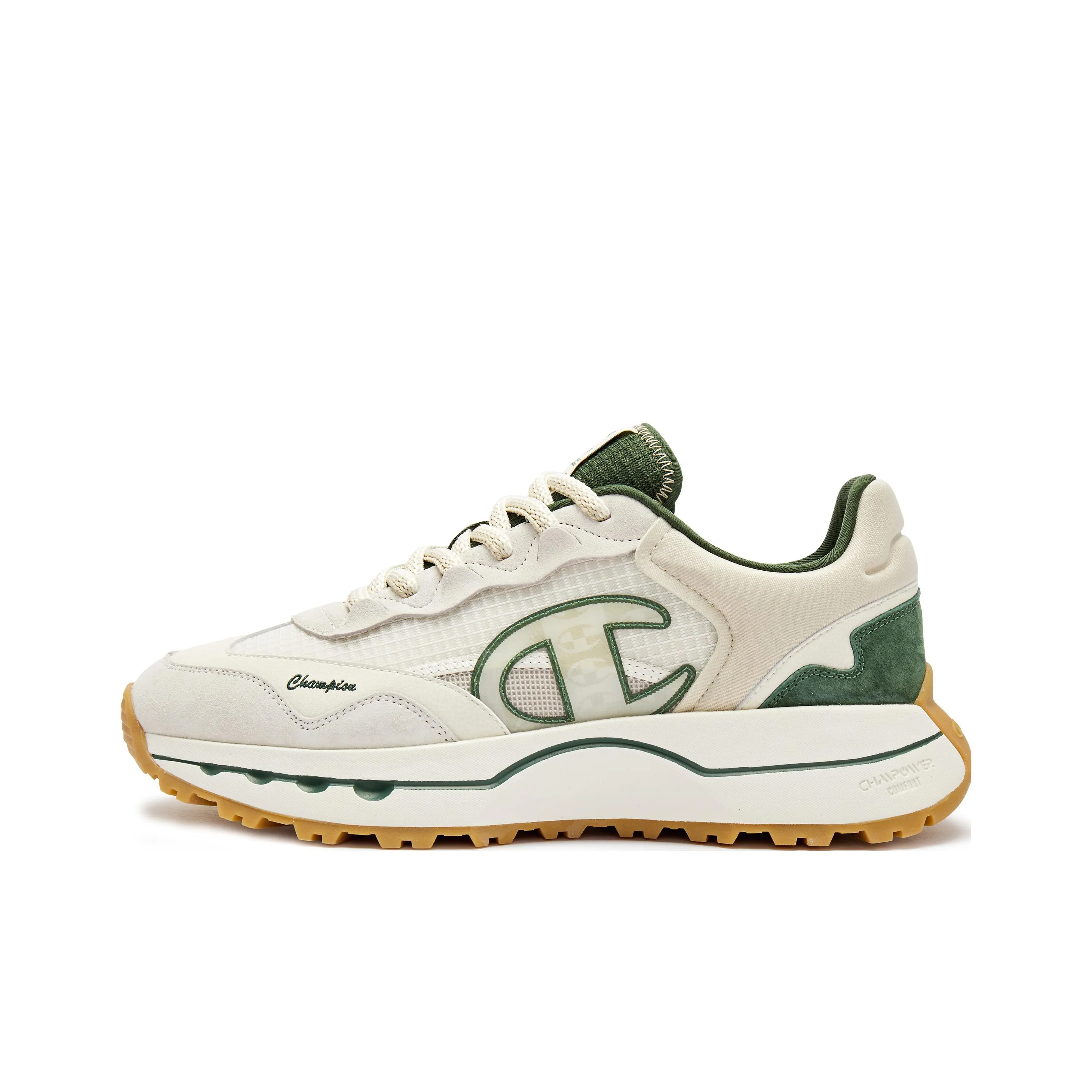 Champion Abrasion Resistant Slip Resistant Low Top Running Toggs Shoes Men's Green