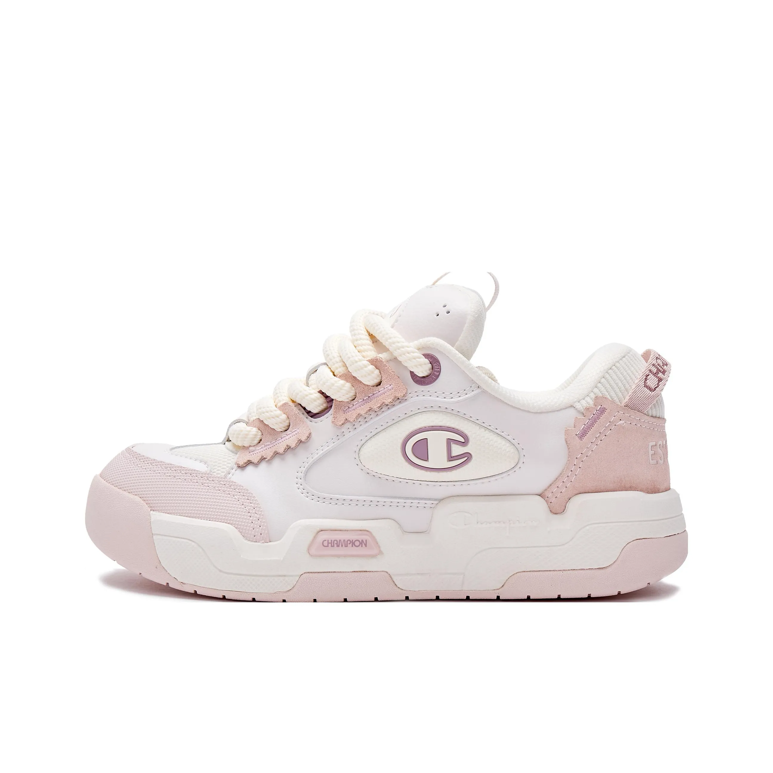 Champion Valve V3 Dopamine Dressing Puffy Shoes Low Top Skateboard Shoes Women's Pink