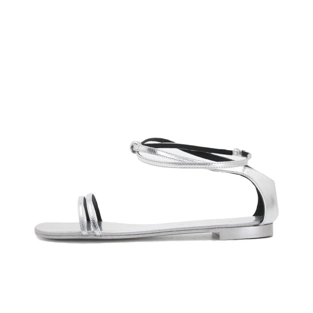 Giuseppe Zanotti GZ Слипоны Женские Серебряные