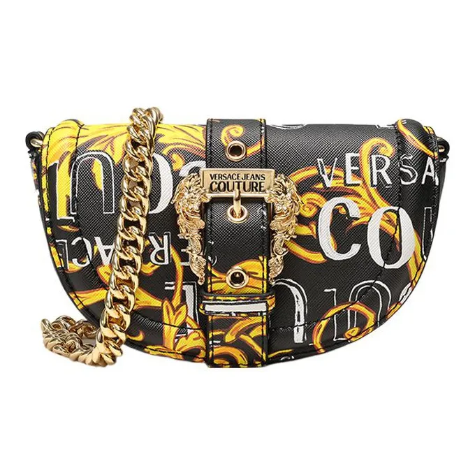 VERSACE JEANS COUTURE Полиэстер Клатч Цепочка Сумка через плечо Женская