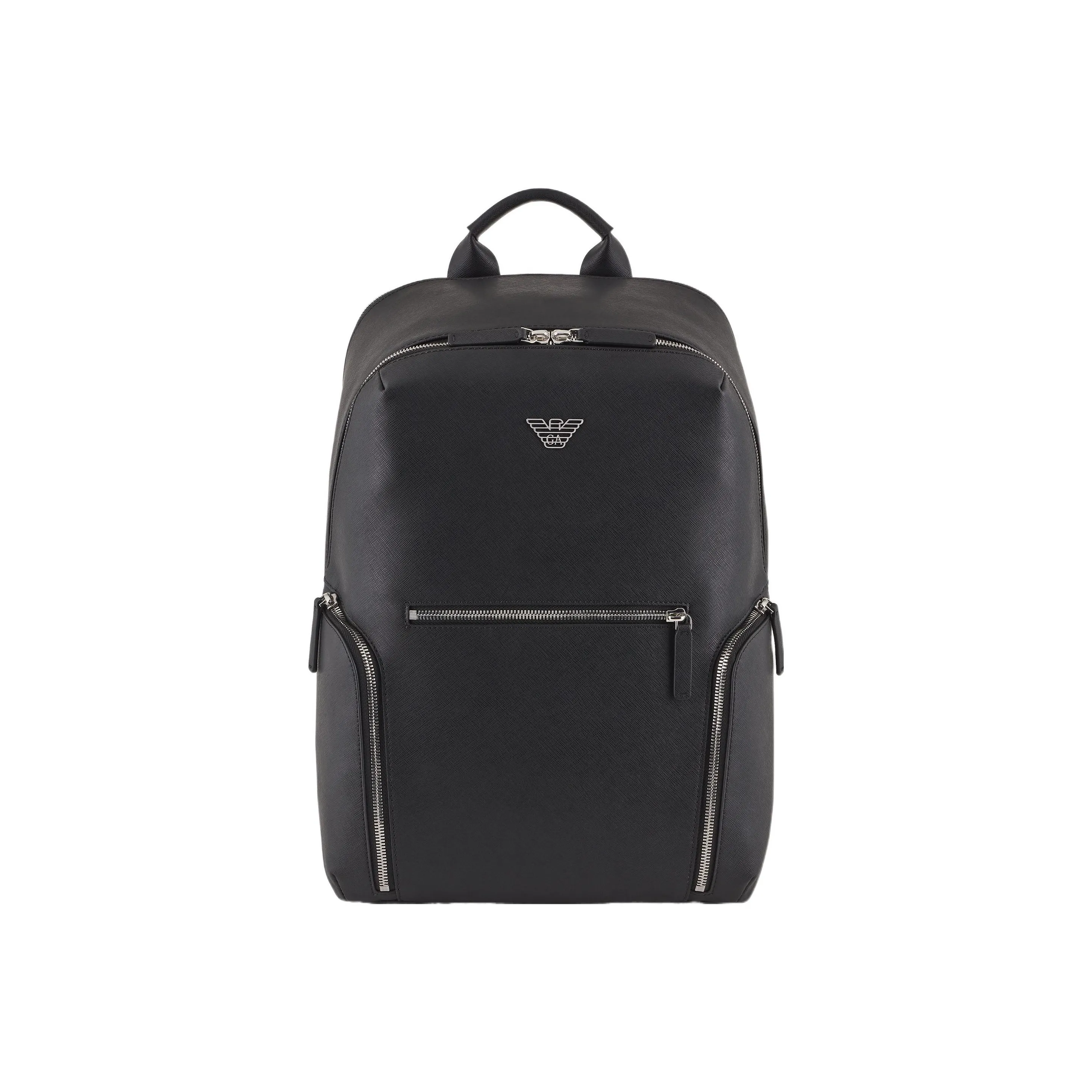 EMPORIO ARMANI Polyamide Polyester Backpack Unisex Black