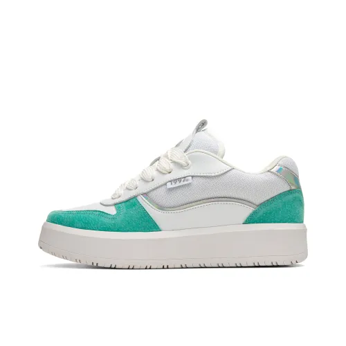 Youthloser Кроссовки для скейтбординга Low Top Бело-зеленые Мужские