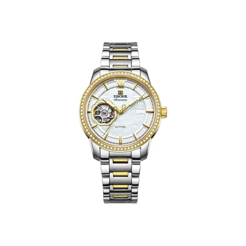 EBOHR Механический Movement Женские EBOHR Master Collection Часы 35мм*35мм*35мм Жемчужная раковина Цвет