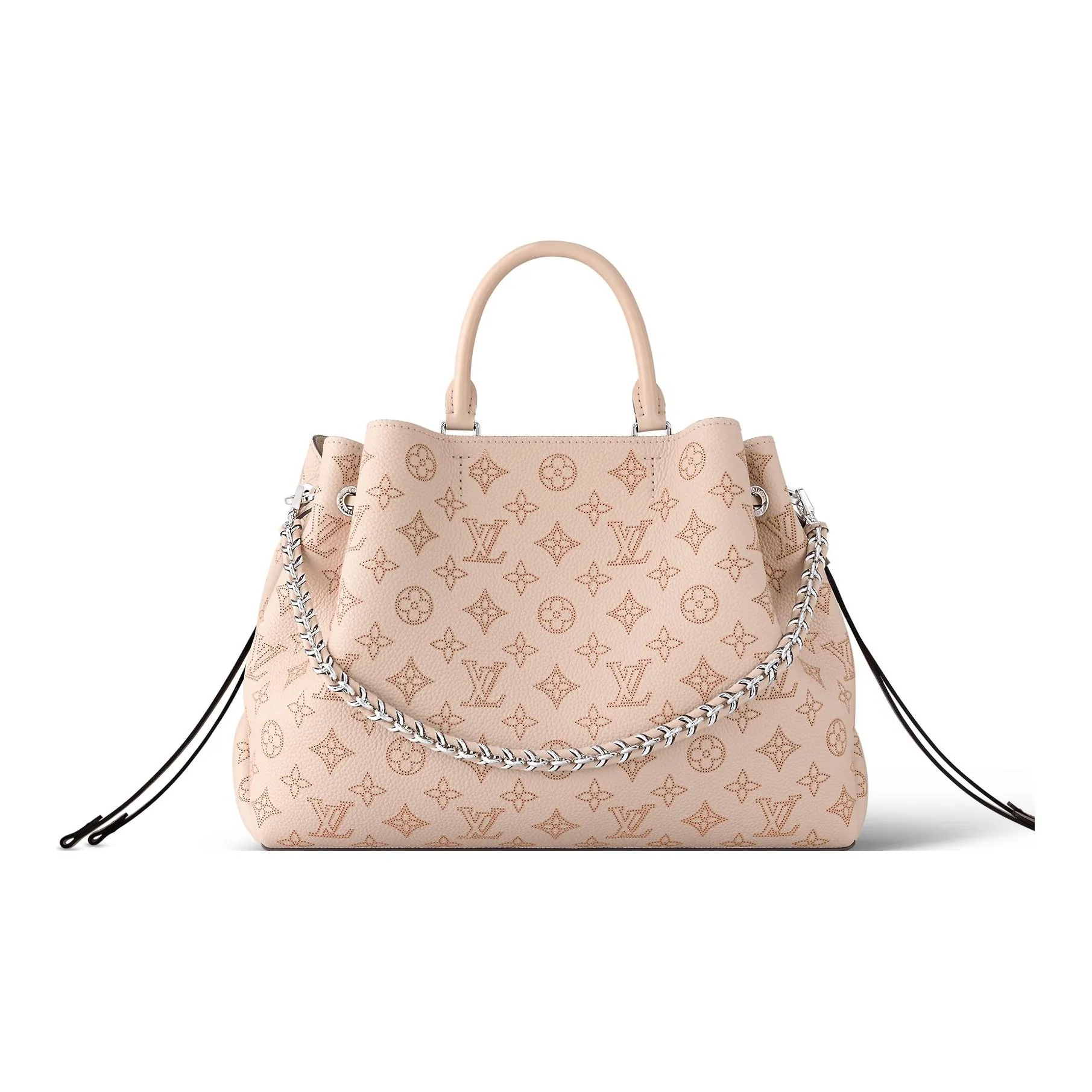LOUIS VUITTON Bella Calfskin Bucket Bag, Shoulder Bag, Crossbody Bag Women's Light Umber