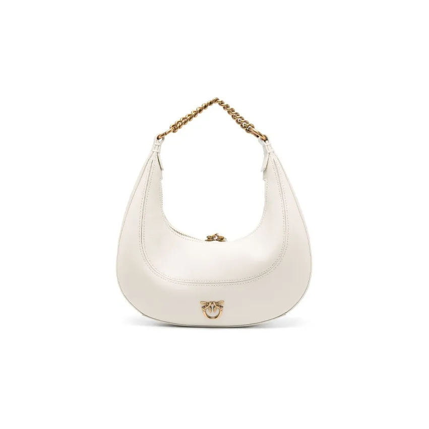 PINKO Телячья кожа Сумка через плечо Женская Белая