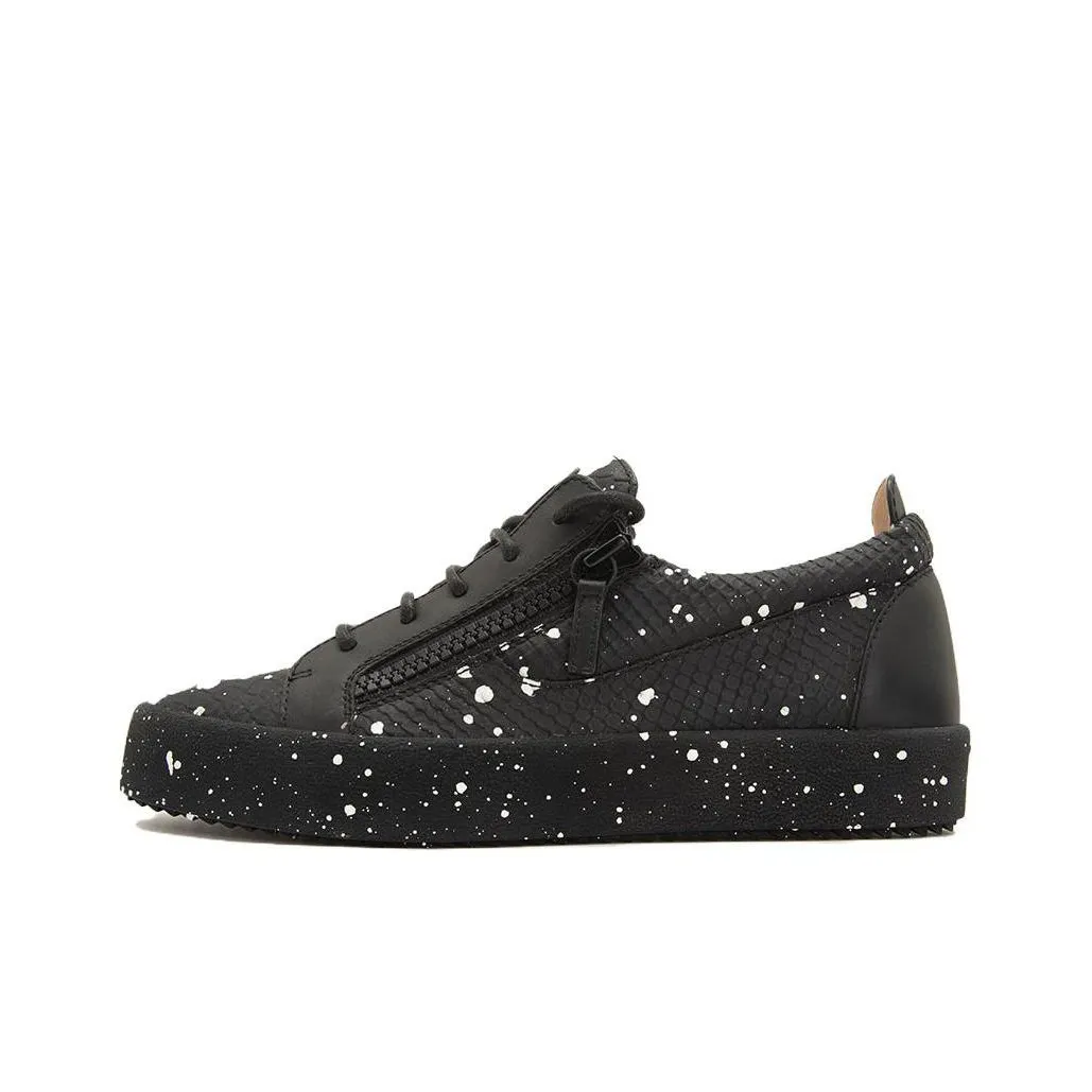 Giuseppe Zanotti/GZ Low Top Skateboard Shoes Men's Black
