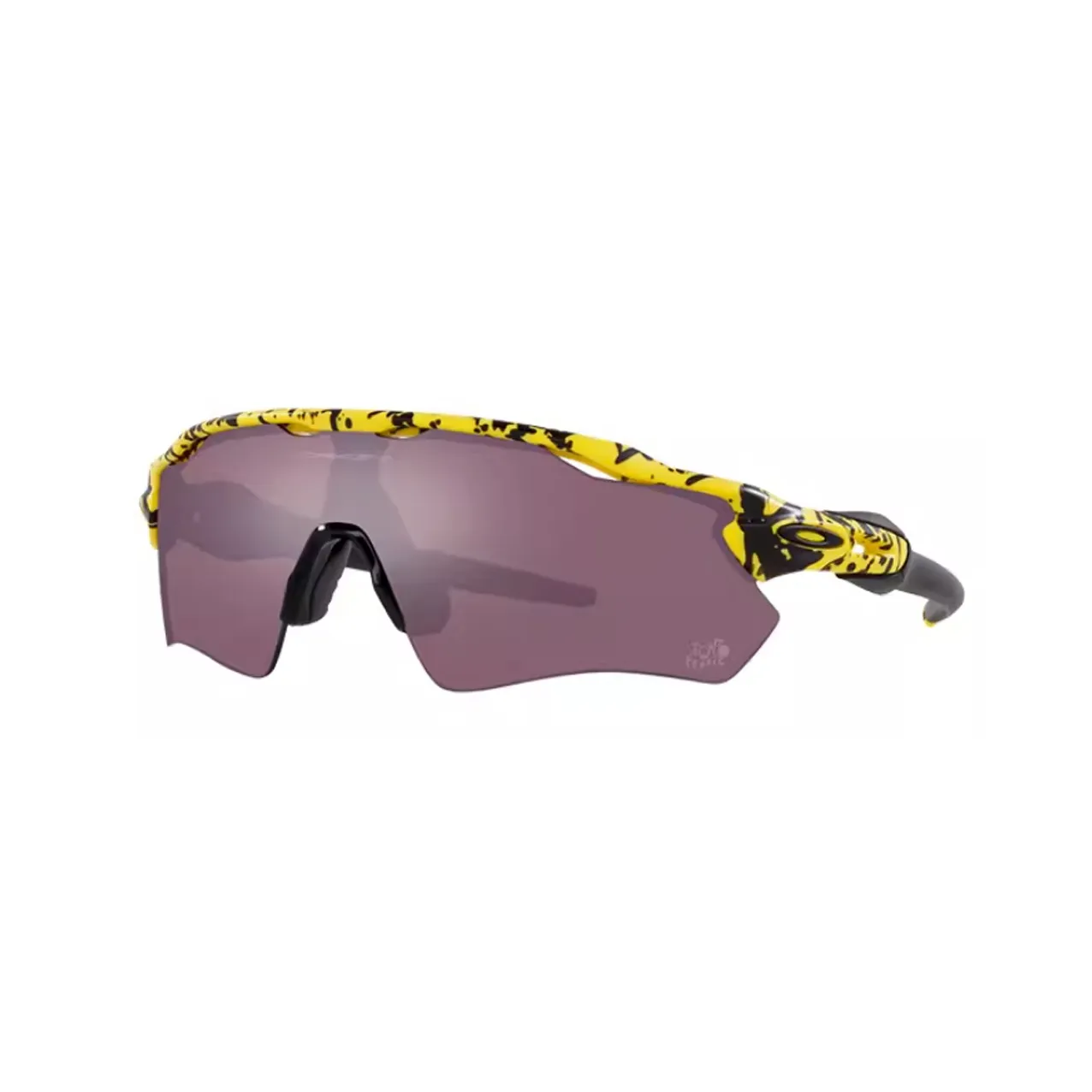 Oakley Injection Molded Irregular Shape Sunglasses Unisex Yellow