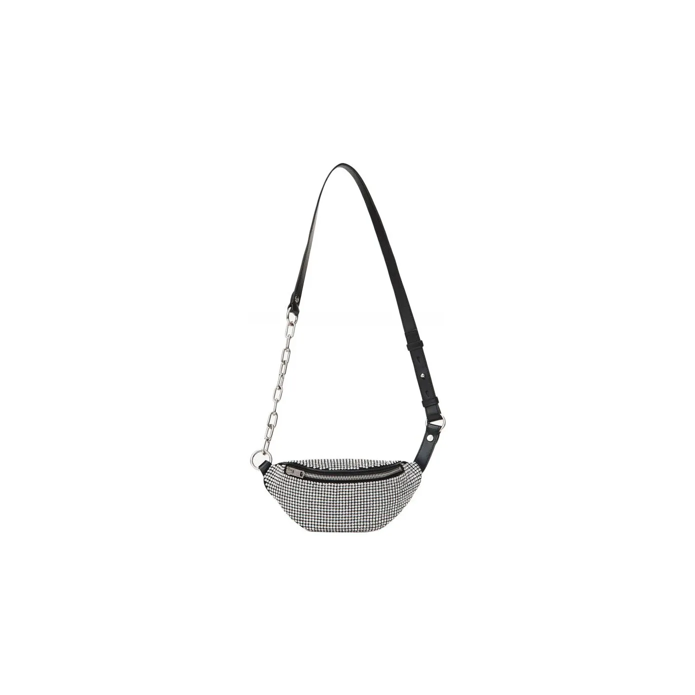 Alexander Wang Mini Attica Rhinestone Belt Bag
