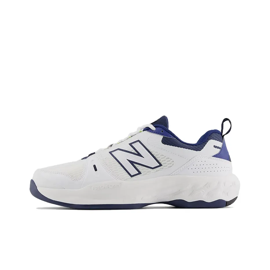 New Balance NB Fresh Foam X 1007 X 1007 Anti-Slip Wear-Resistant Low-Top Running Shoes Men's White Blue
