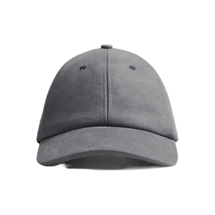 Bottega Veneta Cow Leather Baseball Caps Men's Gray
