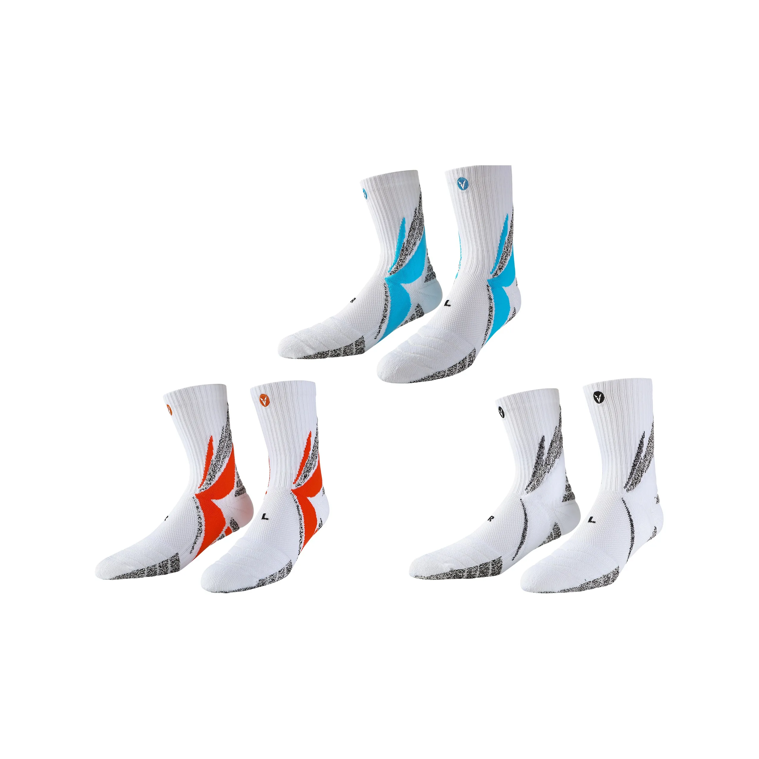 VEIDOORN Basketball Socks Unisex Combo Set