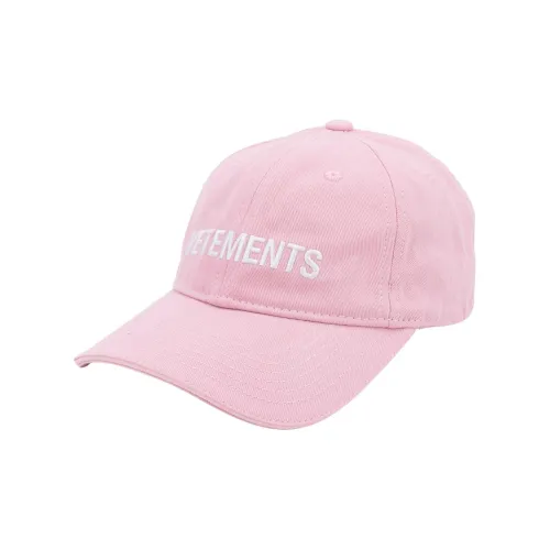 Vetements Хлопок Бейсболка Розовая Женская