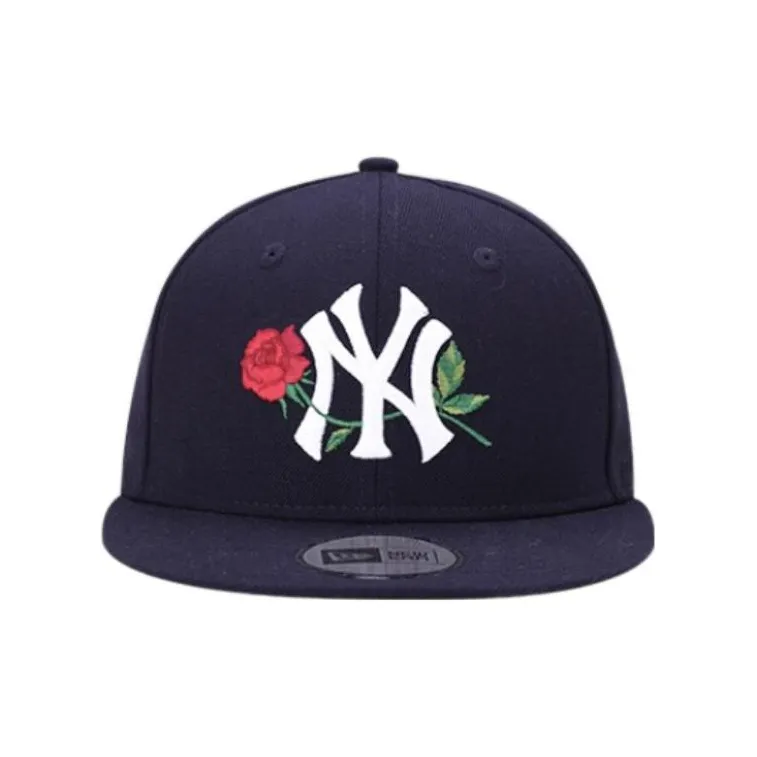 New Era Полиэстер Бейсболка Черная Унисекс