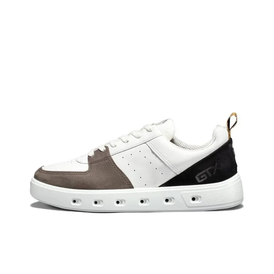 Ecco Wear-Resistant Low-Top Skateboard Shoes Men's Tan
