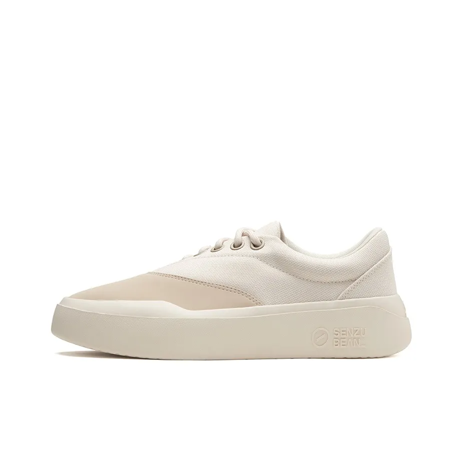 Senzubean Stylish Skateboarding Shoes Unisex Gray White