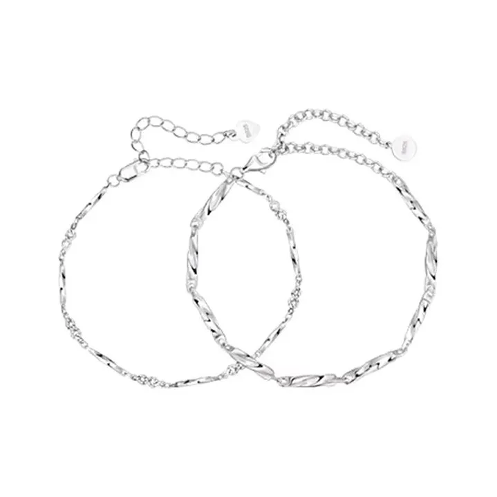 Inkopper Alloy Браслеты Унисекс Silver