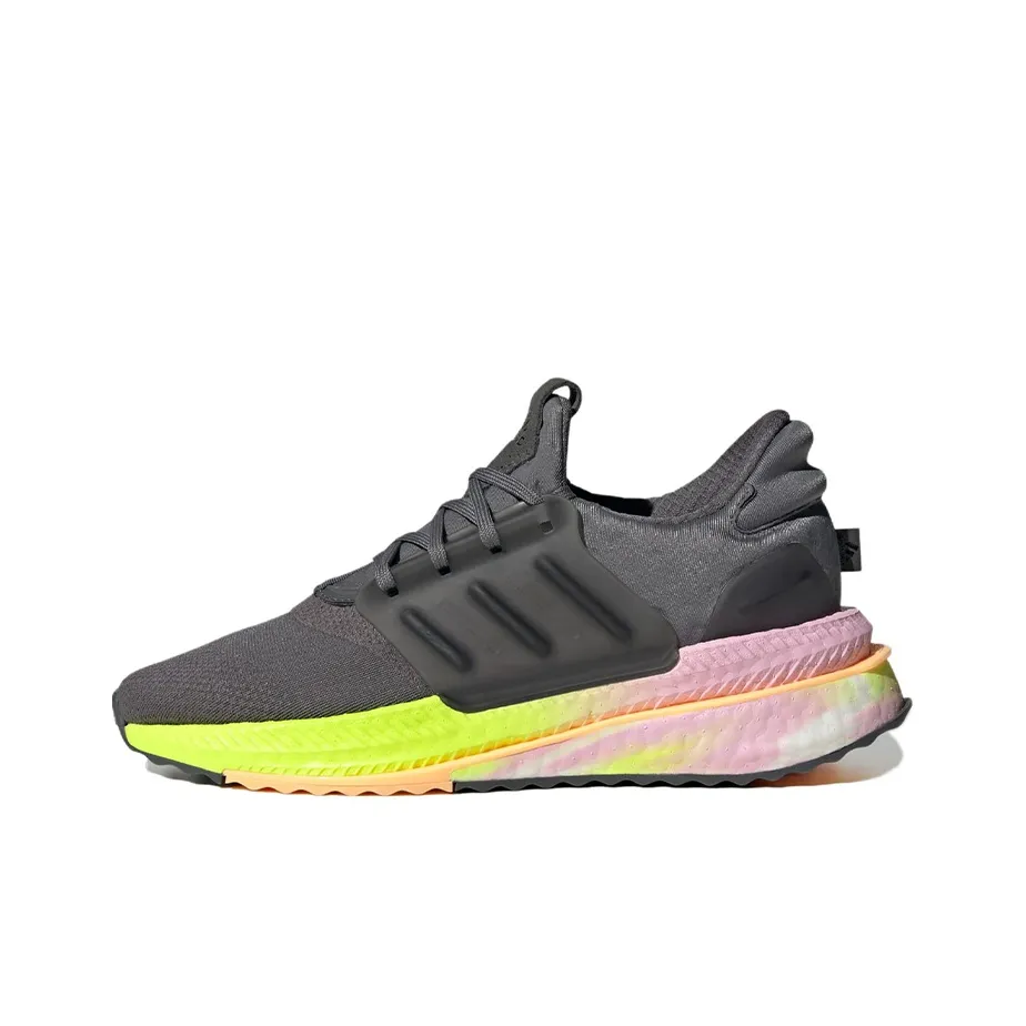 Adidas X_PLR Slip Resistant Abrasion Resistant Низкий Топ Беговые кроссовки Женские Черный Розовый Желтый