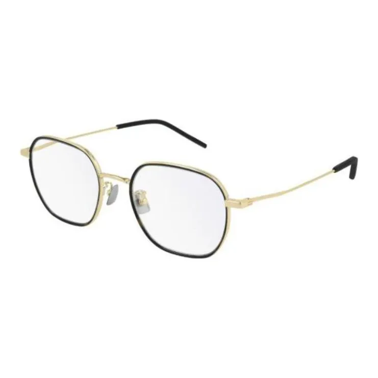SAINT LAURENT Hexagon Framed Glasses