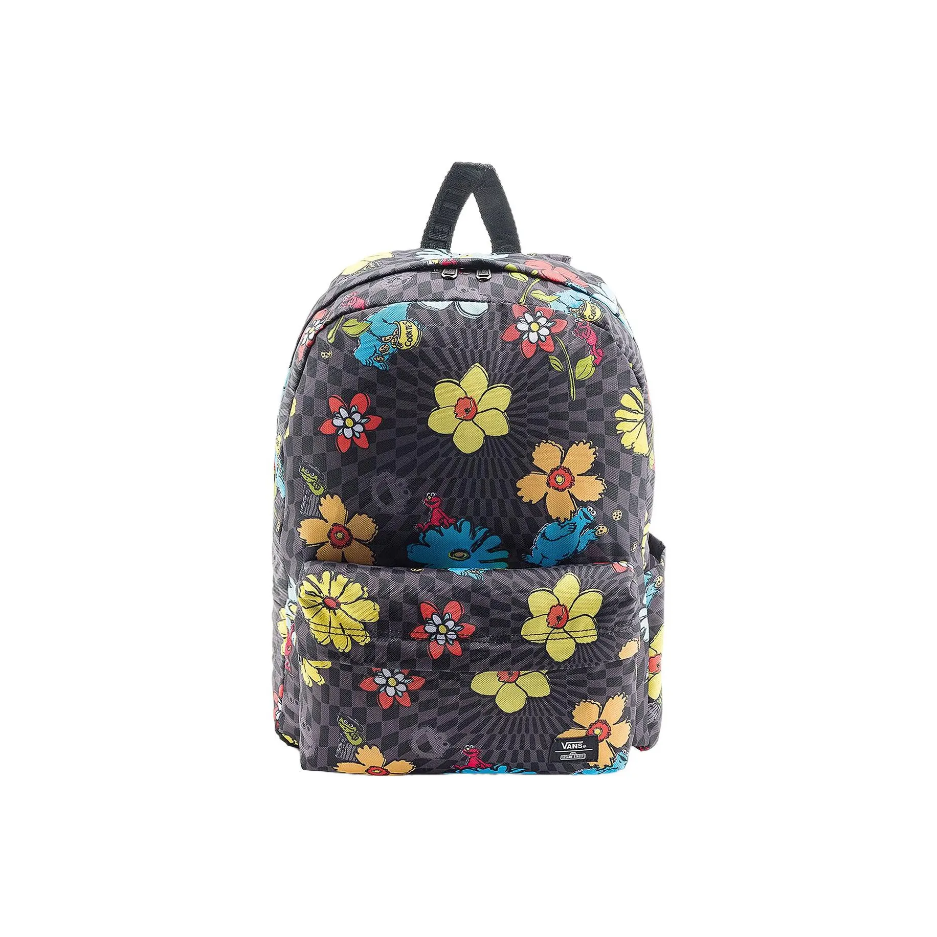 Vans SESAME STREET Collaboration Polyester Backpack Regular Unisex Black